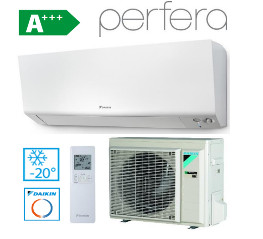 SPLIT SIENINIAI ORO KONDICIONIERIAI PERFERA FTXM R + RXM R(9)